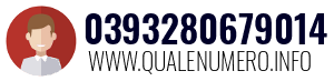 Numero di telefono 0393280679014 0393280679014
