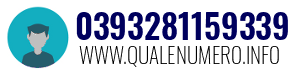 Numero di telefono 0393281159339 0393281159339
