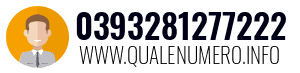 Numero di telefono 0393281277222 0393281277222