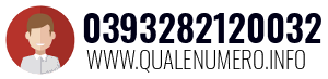 Numero di telefono 0393282120032 0393282120032