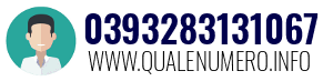 Numero di telefono 0393283131067 0393283131067