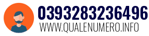 Numero di telefono 0393283236496 0393283236496