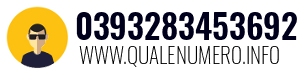 Numero di telefono 0393283453692 0393283453692