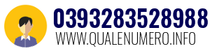 Numero di telefono 0393283528988 0393283528988
