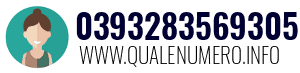 Numero di telefono 0393283569305 0393283569305