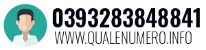 Numero di telefono 0393283848841 0393283848841