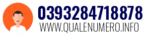 Numero di telefono 0393284718878 0393284718878