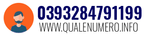 Numero di telefono 0393284791199 0393284791199
