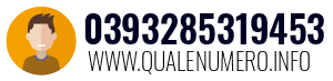 Numero di telefono 0393285319453 0393285319453