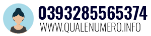Numero di telefono 0393285565374 0393285565374
