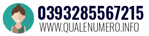 Numero di telefono 0393285567215 0393285567215