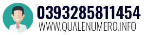 Numero di telefono 0393285811454 0393285811454