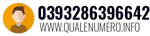 Numero di telefono 0393286396642 0393286396642