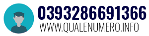 Numero di telefono 0393286691366 0393286691366