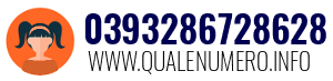 Numero di telefono 0393286728628 0393286728628