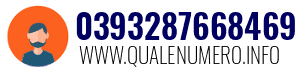 Numero di telefono 0393287668469 0393287668469