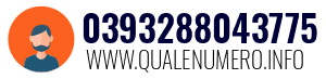 Numero di telefono 0393288043775 0393288043775
