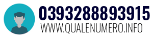 Numero di telefono 0393288893915 0393288893915
