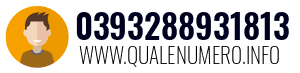 Numero di telefono 0393288931813 0393288931813