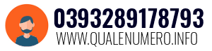 Numero di telefono 0393289178793 0393289178793