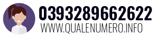 Numero di telefono 0393289662622 0393289662622