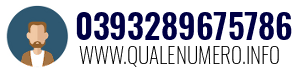 Numero di telefono 0393289675786 0393289675786