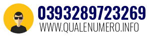 Numero di telefono 0393289723269 0393289723269
