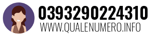 Numero di telefono 0393290224310 0393290224310