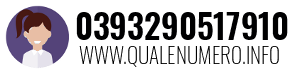 Numero di telefono 0393290517910 0393290517910