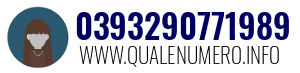 Numero di telefono 0393290771989 0393290771989