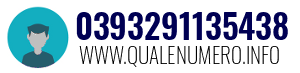 Numero di telefono 0393291135438 0393291135438