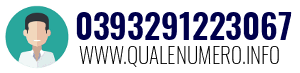 Numero di telefono 0393291223067 0393291223067
