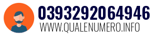 Numero di telefono 0393292064946 0393292064946