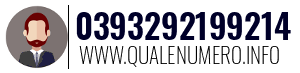 Numero di telefono 0393292199214 0393292199214
