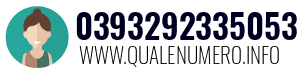 Numero di telefono 0393292335053 0393292335053