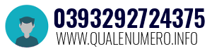 Numero di telefono 0393292724375 0393292724375