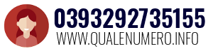 Numero di telefono 0393292735155 0393292735155