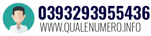 Numero di telefono 0393293955436 0393293955436