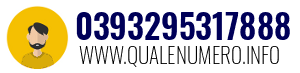 Numero di telefono 0393295317888 0393295317888