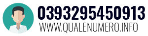 Numero di telefono 0393295450913 0393295450913
