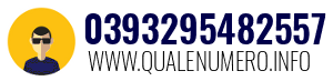 Numero di telefono 0393295482557 0393295482557