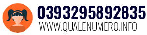 Numero di telefono 0393295892835 0393295892835