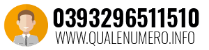 Numero di telefono 0393296511510 0393296511510