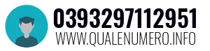 Numero di telefono 0393297112951 0393297112951