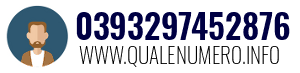 Numero di telefono 0393297452876 0393297452876