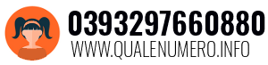 Numero di telefono 0393297660880 0393297660880