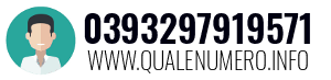 Numero di telefono 0393297919571 0393297919571