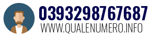 Numero di telefono 0393298767687 0393298767687