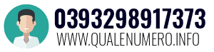 Numero di telefono 0393298917373 0393298917373