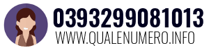Numero di telefono 0393299081013 0393299081013
